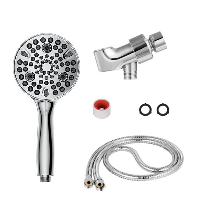 Lisslune | Round Handheld Showerhead Plastic Water Efficient Showerhead