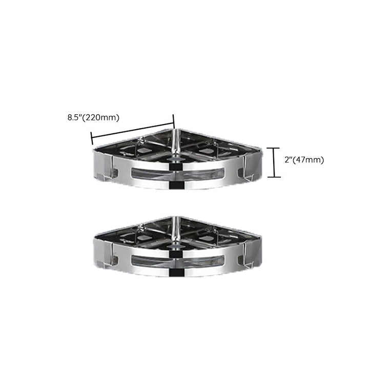 Lisslune | Modern Stainless Steel Bathroom Shelf Bathroom Accessories Hardware Set