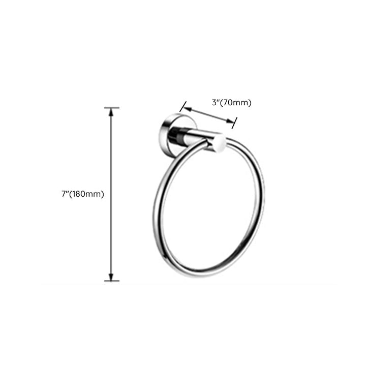 Lisslune | Modern Stainless Steel Bathroom Shelf Bathroom Accessories Hardware Set