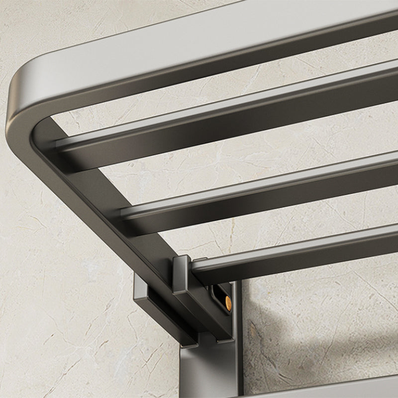 Lisslune | Modern Stainless Steel Bath Shelf Bath Accessories Set Towel Holder Bathroom Set
