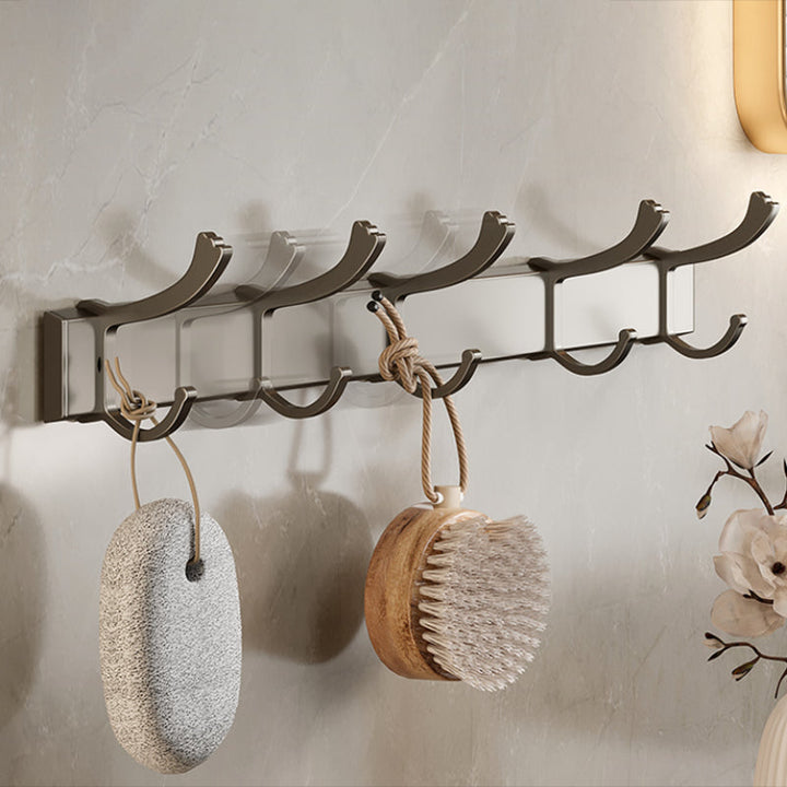 Lisslune | Modern Stainless Steel Bathroom Shelf Bathroom Accessories Set Towel Holder Bathroom Set