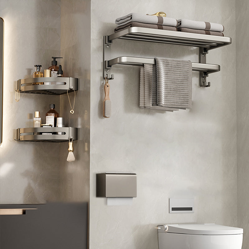 Lisslune | Modern Towel Rod Bathroom Set Bathroom Shelf Bathroom Accessories Kit