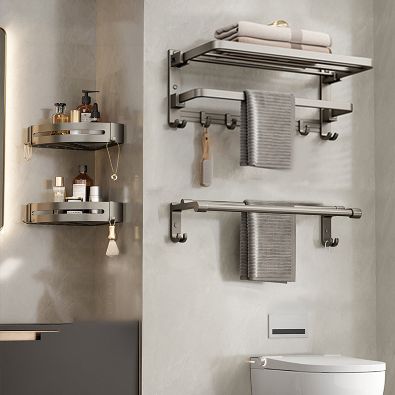 Lisslune | Modern Towel Rod Bathroom Set Bathroom Shelf Bathroom Accessories Kit