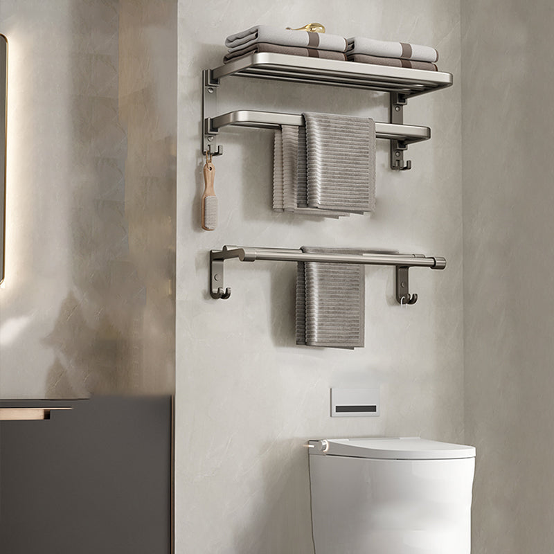Lisslune | Modern Towel Rod Bathroom Set Bathroom Shelf Bathroom Accessories Kit