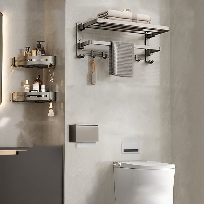 Lisslune | Modern Towel Rod Bathroom Set Bathroom Shelf Bathroom Accessories Kit