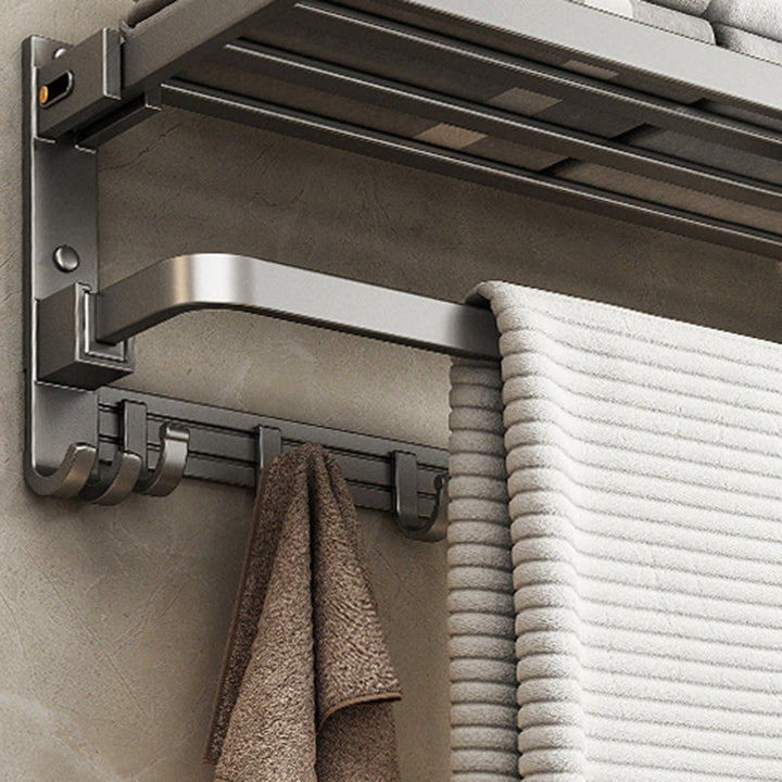 Lisslune | Modern Towel Bar Bathroom Set Bathroom Shelf Bathroom Accessory Kit