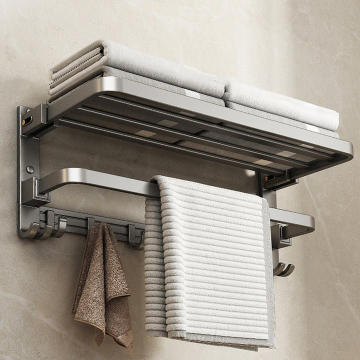 Lisslune | Modern Towel Rod Bathroom Set Bathroom Shelf Bathroom Accessories Kit