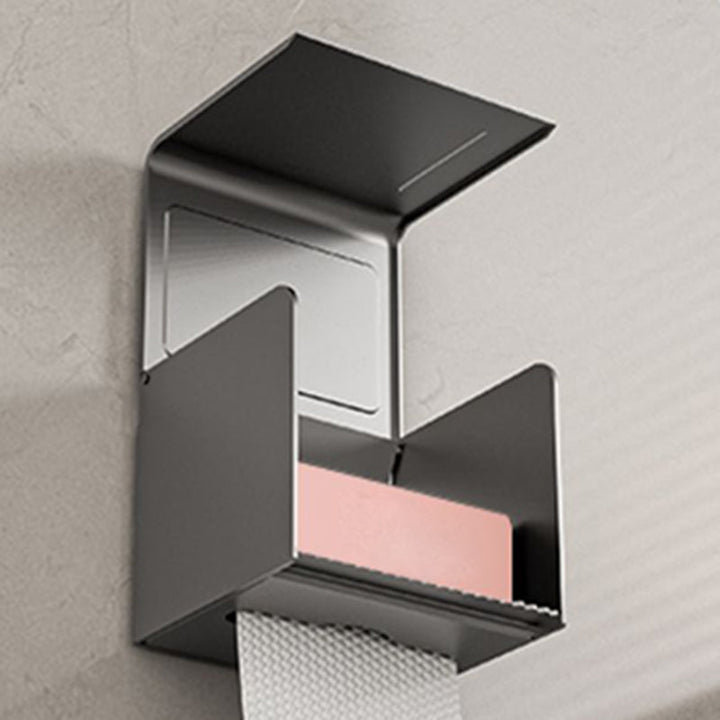 Lisslune | Modern Bathroom Accessory Set Gray Towel Bar Bathroom Shelf Bathroom Hardware