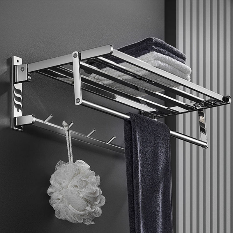 Lisslune | Modern Bath Set Stainless Steel Bath Shelf Paper Holder Bathroom Accessories Set