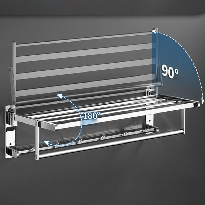 Lisslune | Modern Bath Set Stainless Steel Bath Shelf Paper Holder Bathroom Accessories Set
