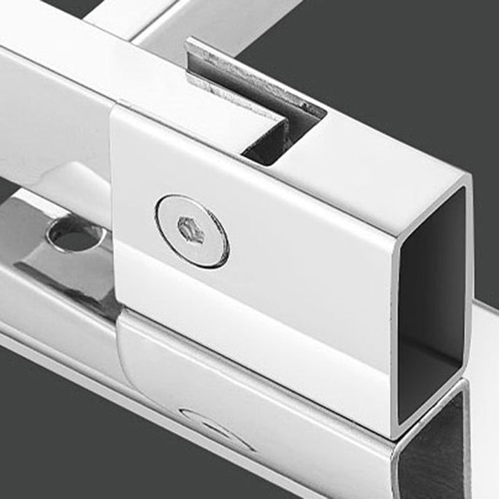 Lisslune | Modern Bath Set Stainless Steel Bath Shelf Paper Holder Bathroom Accessories Set