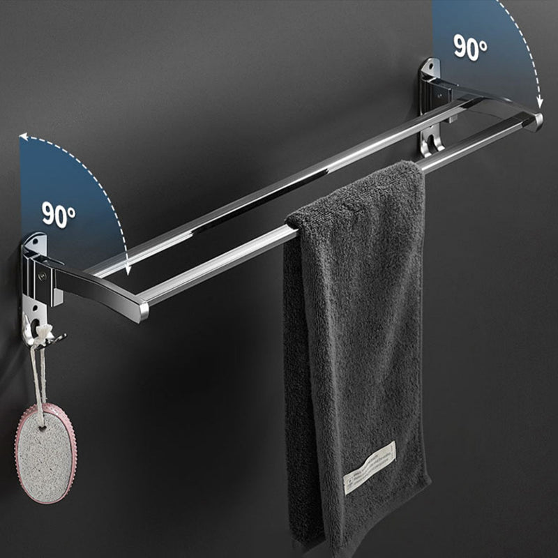 Lisslune | Modern Bath Set Stainless Steel Bath Shelf Paper Holder Bathroom Accessories Set
