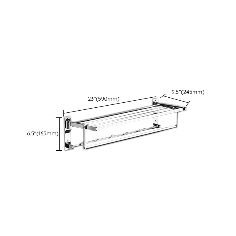 Lisslune | Modern Bath Set Stainless Steel Bath Shelf Paper Holder Bathroom Accessories Set