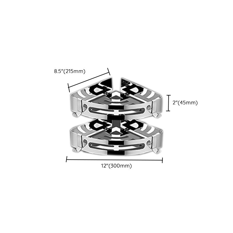 Lisslune | Modern Bath Set Stainless Steel Bath Shelf Paper Holder Bathroom Accessories Set