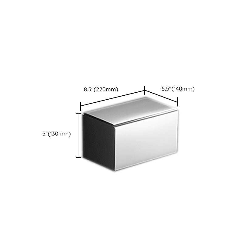 Lisslune | Modern Bath Set Stainless Steel Bath Shelf Paper Holder Bathroom Accessories Set