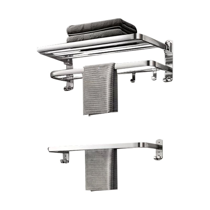 Lisslune | Modern Polished Chrome Bathroom Accessory Set Made of Stainless Steel