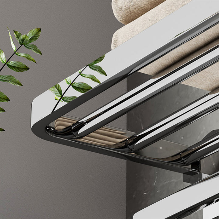 Lisslune | Modern Polished Chrome Bathroom Accessory Set Made of Stainless Steel