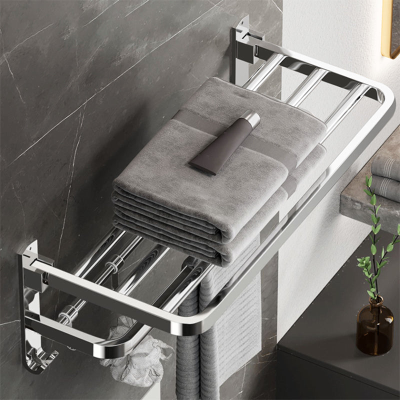 Lisslune | Modern Polished Chrome Bathroom Accessory Set Made of Stainless Steel