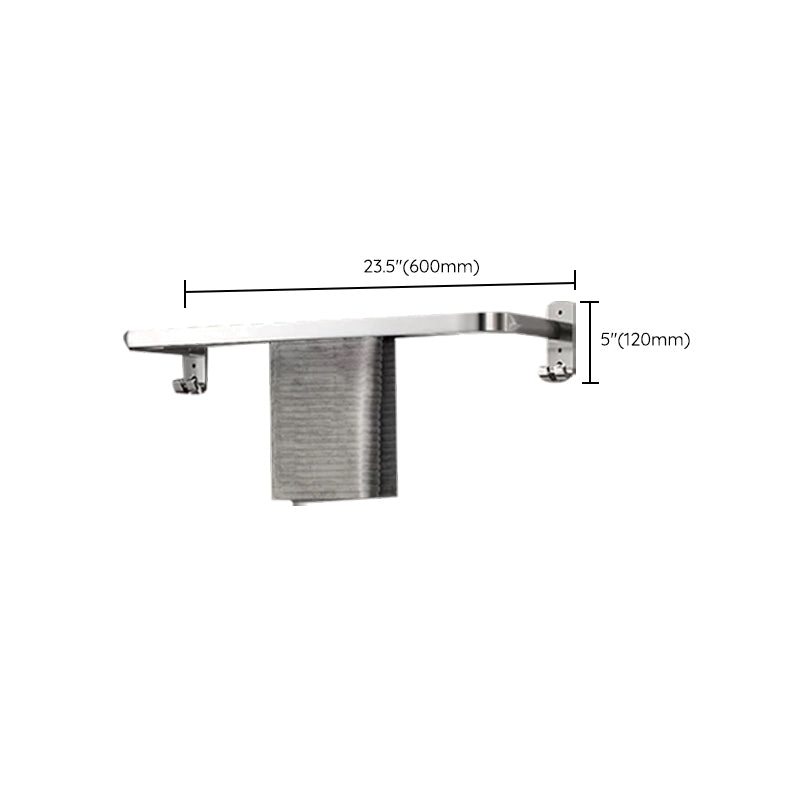 Lisslune | Modern Polished Chrome Bathroom Accessory Set Made of Stainless Steel