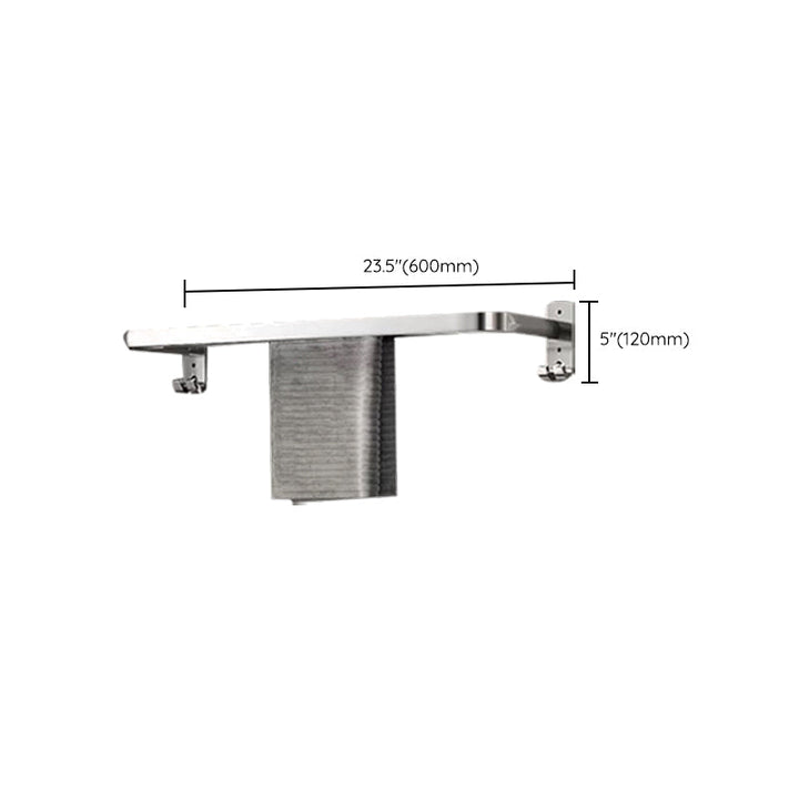 Lisslune | Modern Polished Chrome Bathroom Accessory Set Made of Stainless Steel