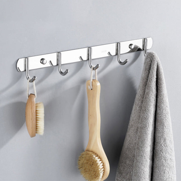 Lisslune | Modern Stainless Steel Bathroom Accessories Towel Bar Bathroom Set