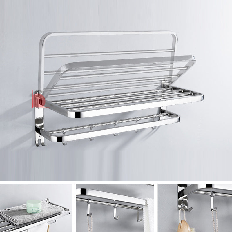 Lisslune | Modern Stainless Steel Bathroom Accessories Towel Bar Bathroom Set