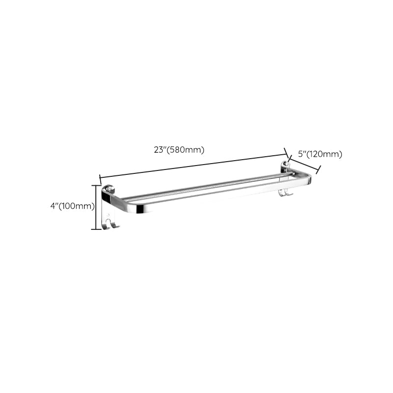 Lisslune | Modern Stainless Steel Bathroom Accessories Towel Bar Bathroom Set