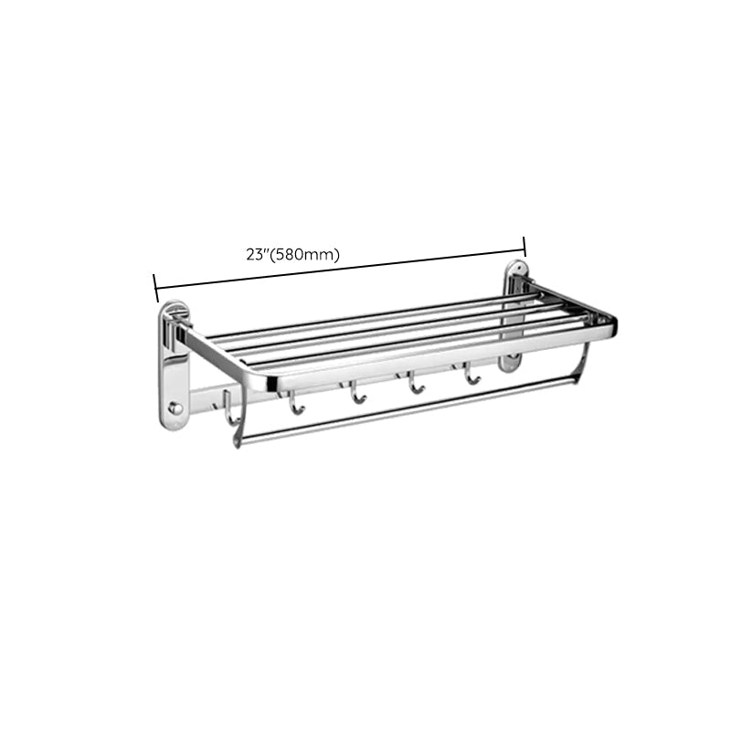 Lisslune | Modern Stainless Steel Bathroom Accessories Towel Bar Bathroom Set