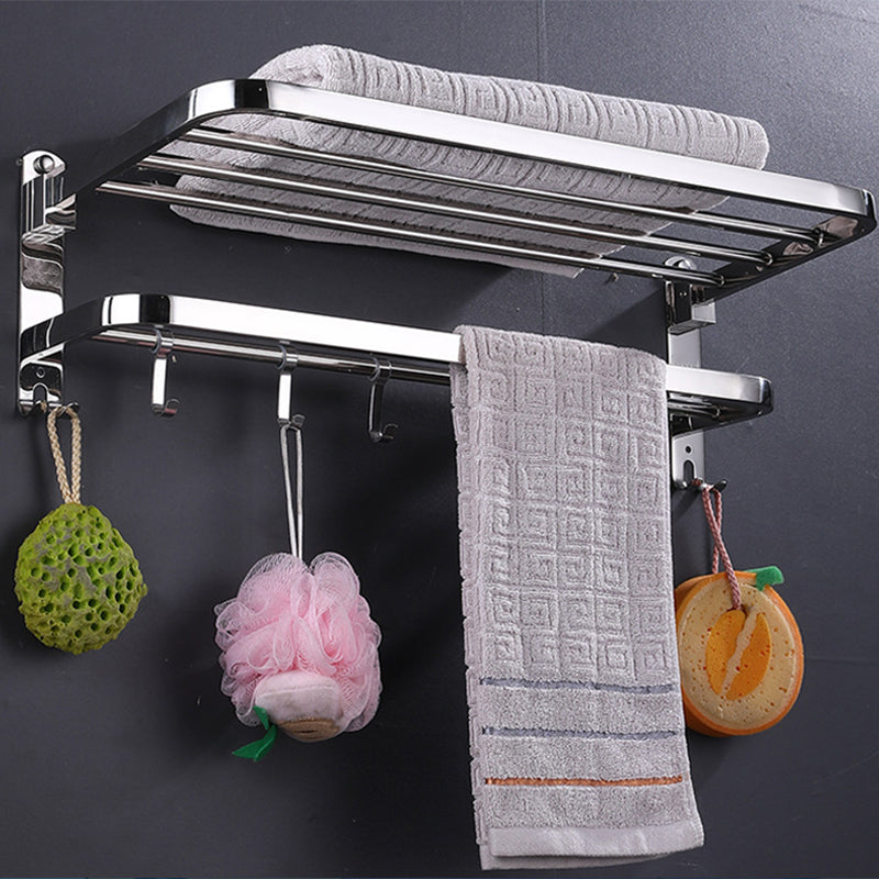 Lisslune | Modern Bathroom Set Stainless Steel Bathroom Shelf Bathroom Accessory Set