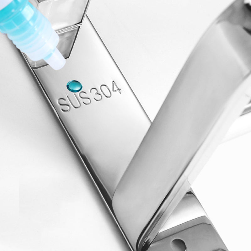Lisslune | Modern Bathroom Set Stainless Steel Bathroom Shelf Bathroom Accessory Set