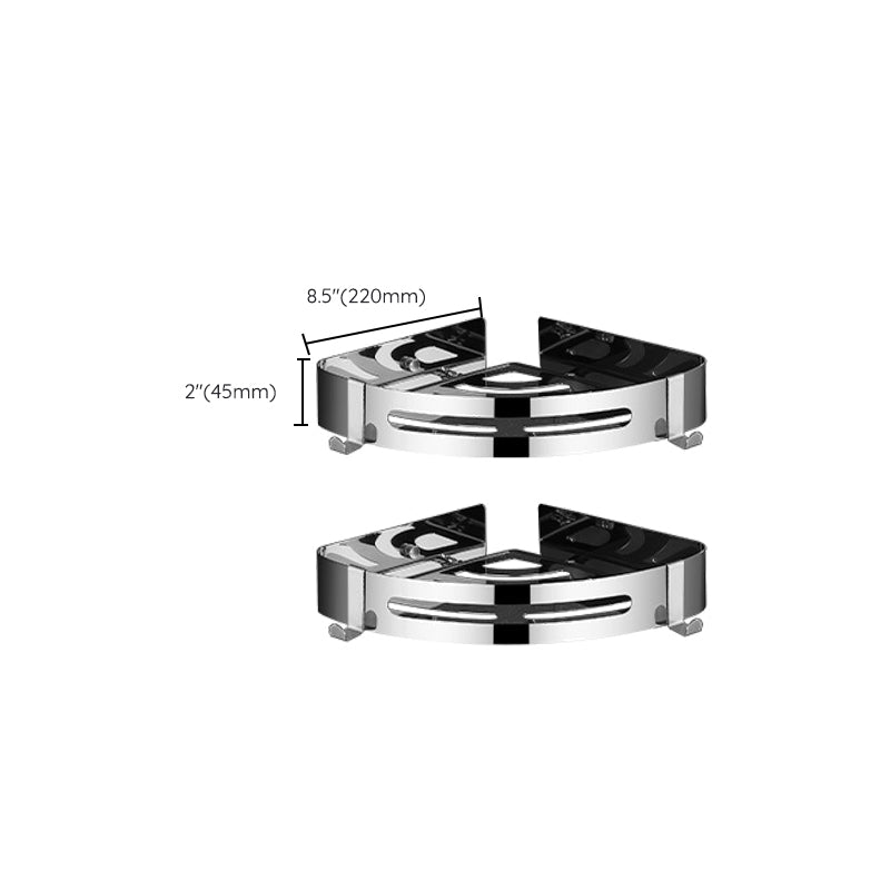 Lisslune | Modern Bathroom Set Stainless Steel Bathroom Shelf Bathroom Accessory Set
