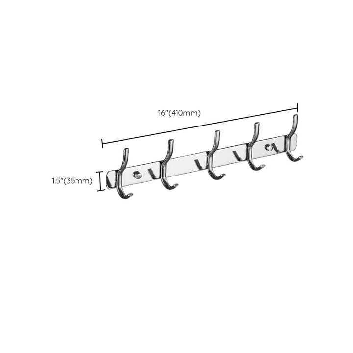 Lisslune | Modern Bathroom Set Stainless Steel Bathroom Shelf Bathroom Accessory Set