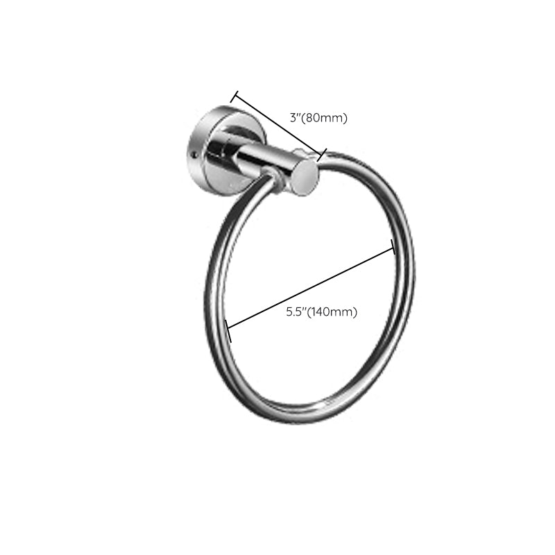 Lisslune | Modern Bathroom Set Stainless Steel Bathroom Shelf Bathroom Accessory Set