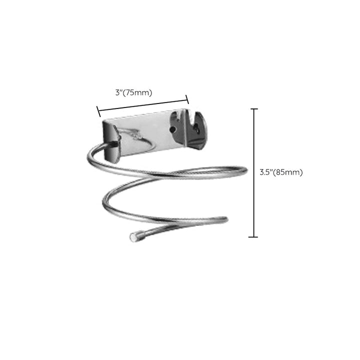 Lisslune | Modern Bathroom Set Stainless Steel Bathroom Shelf Bathroom Accessory Set