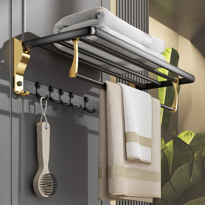 Lisslune | Contemporary stainless steel bathroom accessories as a single piece or in a set in black and gold