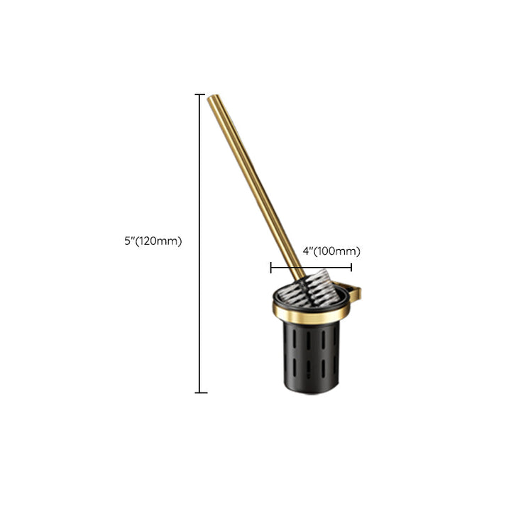 Lisslune | Contemporary stainless steel bathroom accessories as a single piece or in a set in black and gold