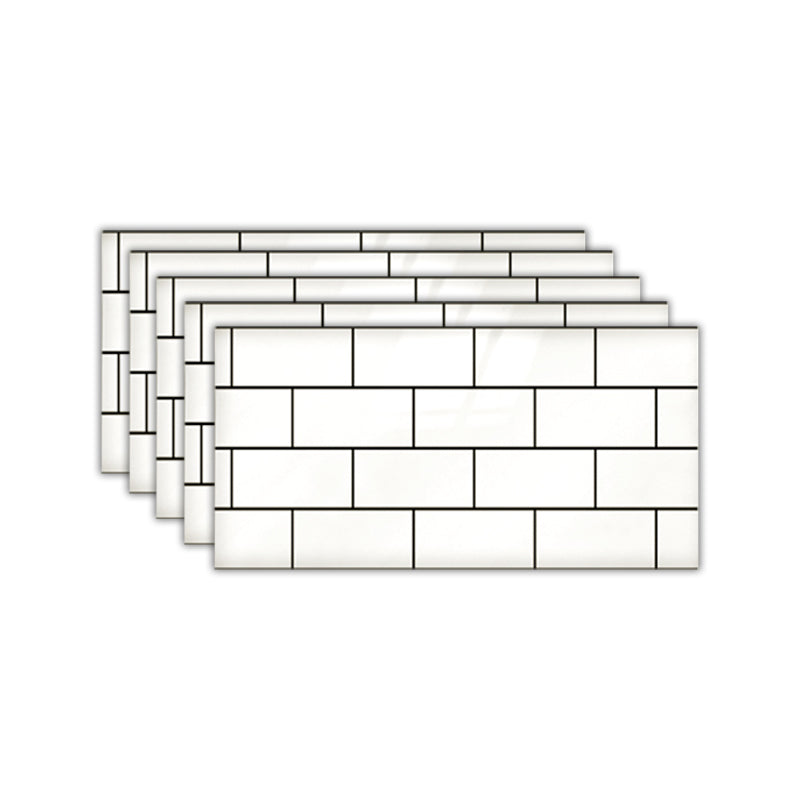 Lisslune | Classic Mosaic Wall Tile Self-Adhesive Wall Tile for the Kitchen