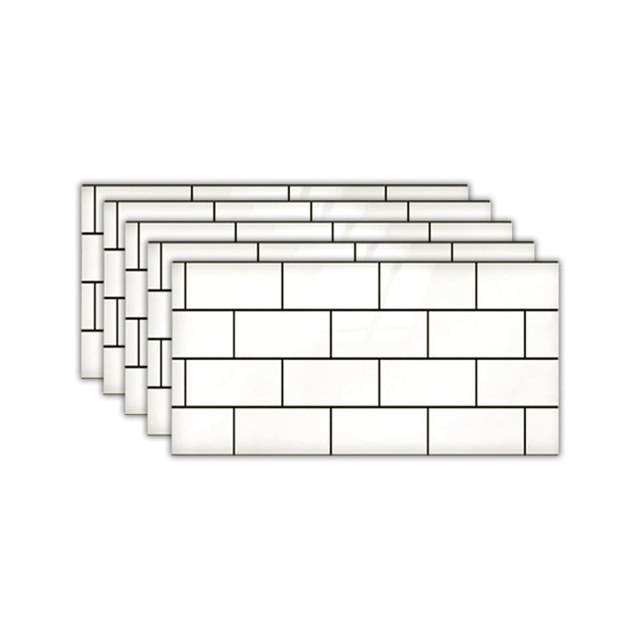 Lisslune | Classic Mosaic Wall Tile Self-Adhesive Wall Tile for the Kitchen