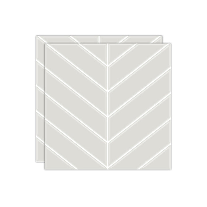 Lisslune | Peel and stick tiles Waterproof plastic rectangular peel and stick tile for the kitchen 2-pack
