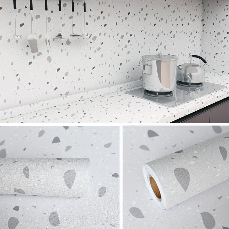Lisslune | Modern Kitchen Backsplash Tile Check Print Peel and Stick Backsplash Tile