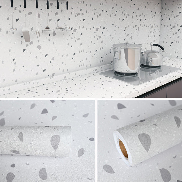Lisslune | Modern Kitchen Backsplash Tile Check Print Peel and Stick Backsplash Tile