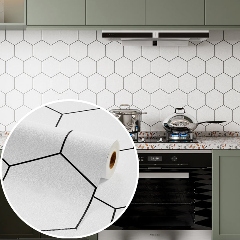 Lisslune | Modern Kitchen Backsplash Tile Waterproof Peel and Stick Mosaic Tile