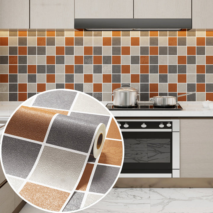 Lisslune | Modern Kitchen Backsplash Tile Waterproof Peel and Stick Mosaic Tile