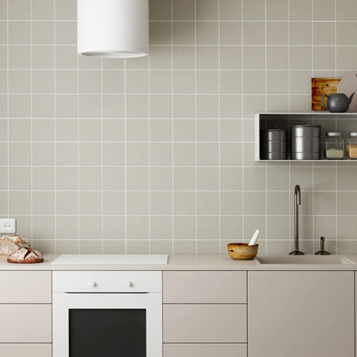 Lisslune | Modern Kitchen Backsplash Tile Waterproof Peel and Stick Mosaic Tile