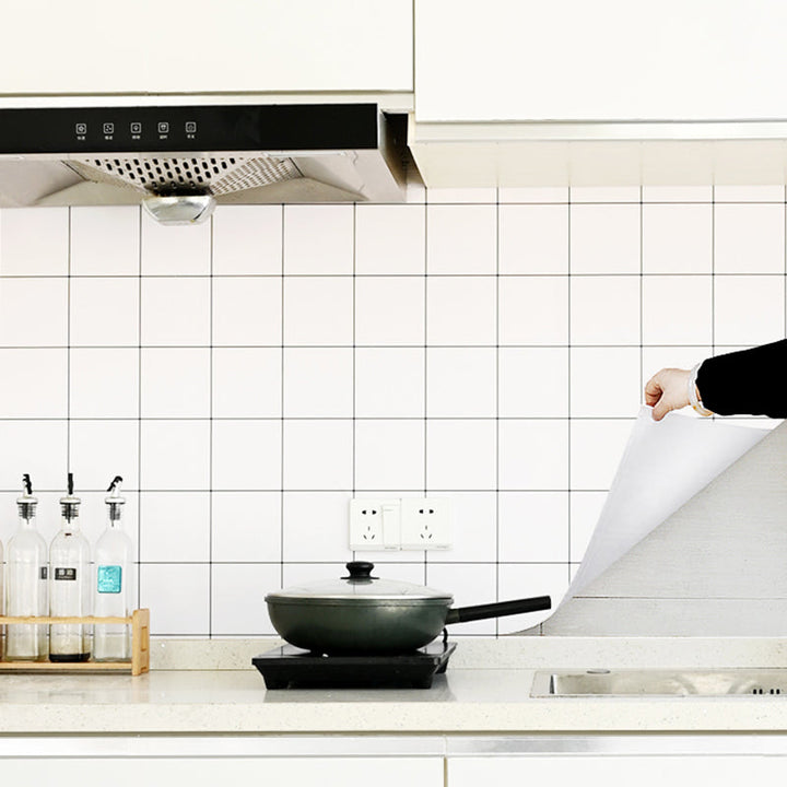 Lisslune | Modern Smooth Mosaic Tile Peel and Stick Wall Tile for the Kitchen