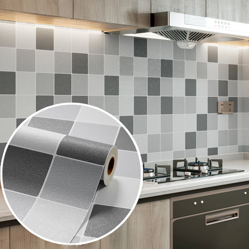 Lisslune | Modern Smooth Mosaic Tile Peel and Stick Wall Tile for the Kitchen