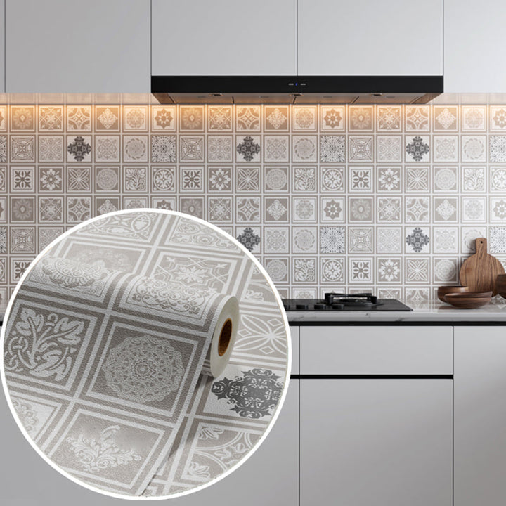 Lisslune | Modern Smooth Mosaic Tile Peel and Stick Wall Tile for the Kitchen