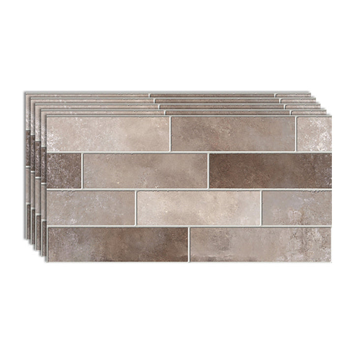 Lisslune | Peel & Stick Subway Tile Rectangle Waterproof Plastic Peel & Stick Tile for Shower