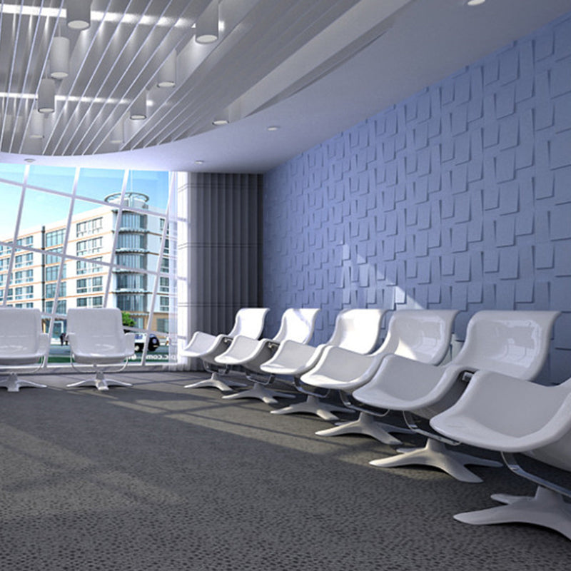 Lisslune | Modern square wall covering Peel and Stick geometric pattern wall covering