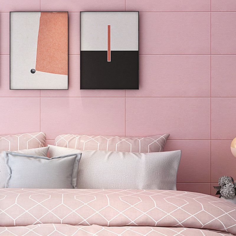 Lisslune | Glam Wall Covering Peel and Stick Texture Effect Design Square Wall Panel